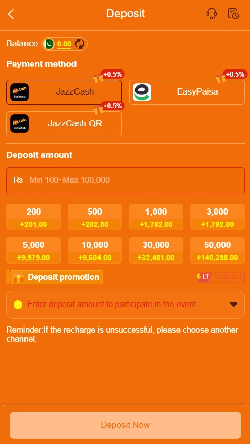 IC777 game deposit method.