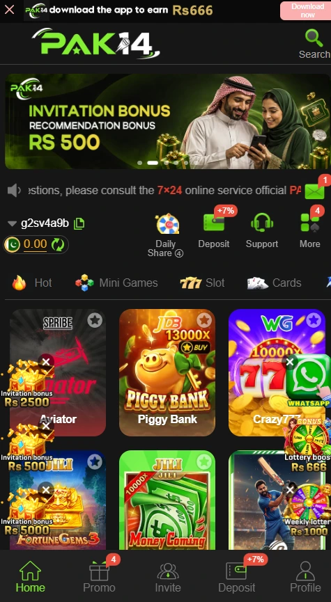 PAK14 Game official screenshot image.