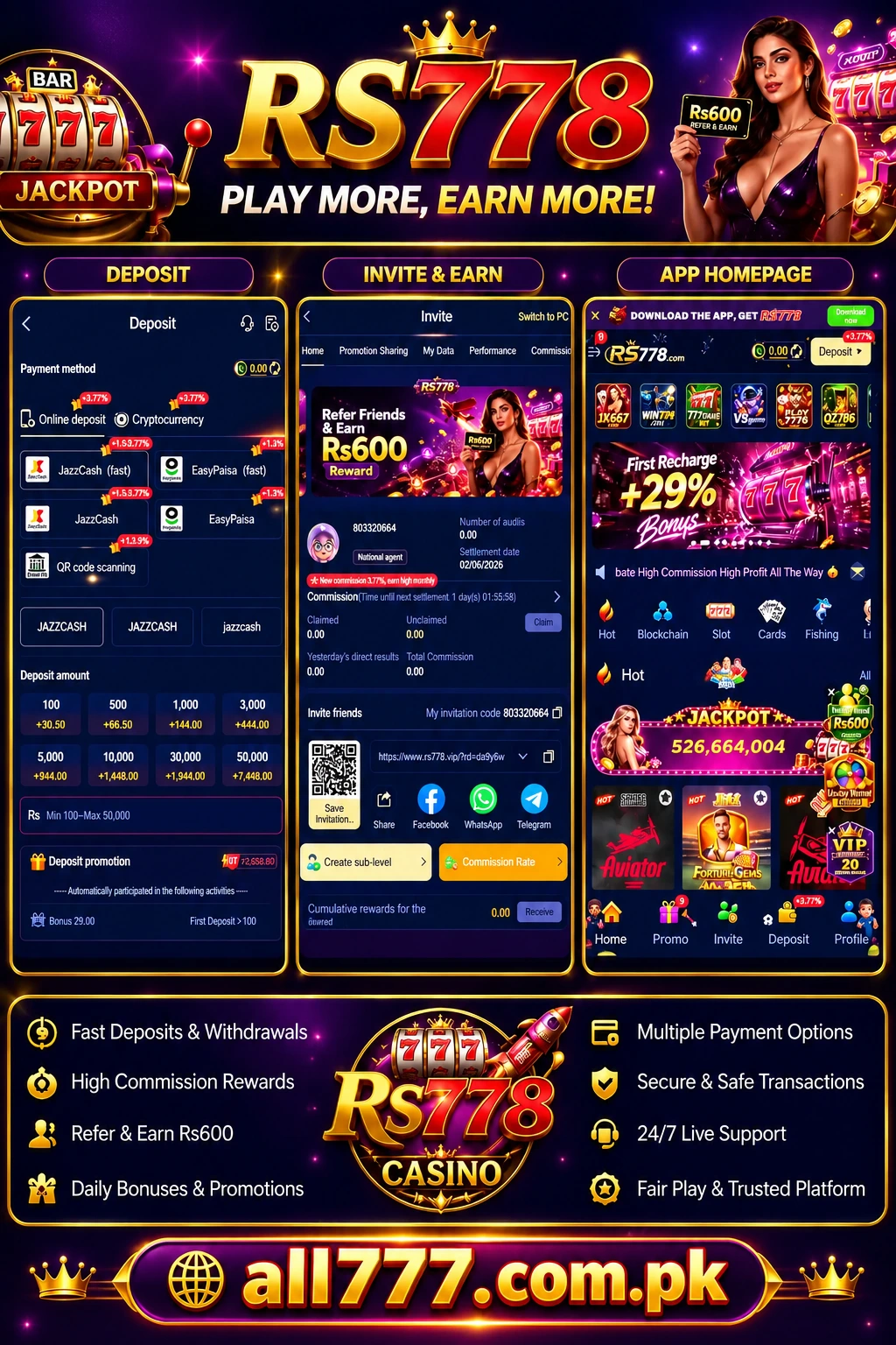 RS778 game screenshot images.