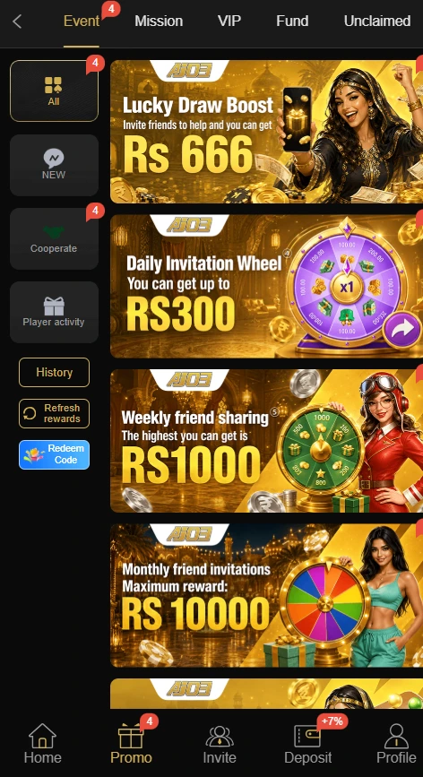 AJ03 Game all bonuses guide image.