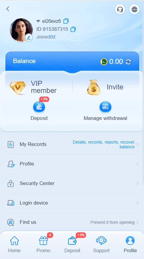 888PKRR earning game deposit and withdrawal money inage.
