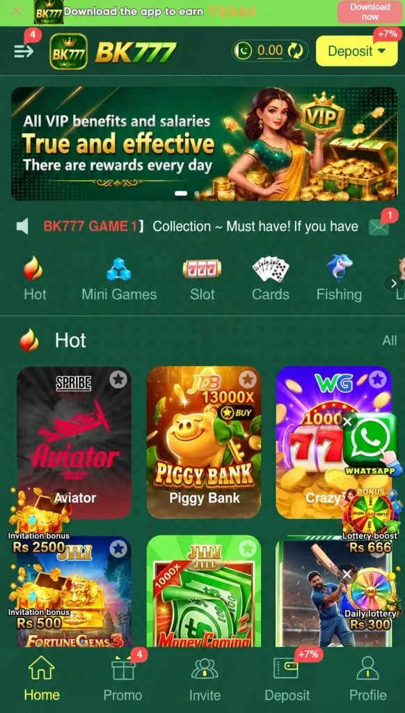 BK777 Game official screenshot image